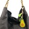 Wrapables Crystal Bling Key Chain Keyring Car Purse Handbag Pendant Charm, Avacado